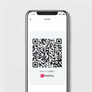 Square Reader/スマホでタッチ決済のPayPay決済イメージ