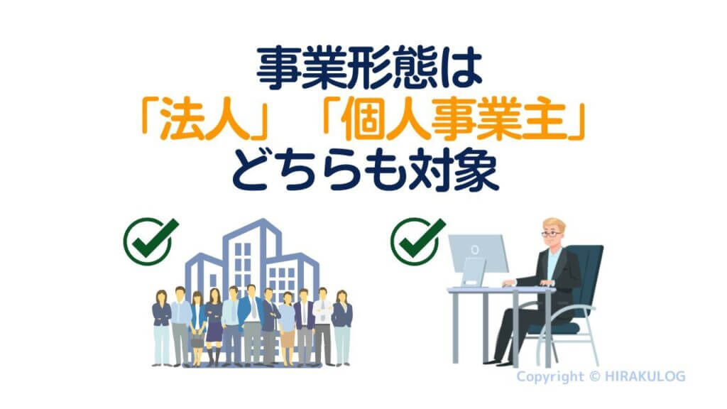 Airペイ(エアペイ)は事業形態は「法人」「個人事業主」どちらも対象