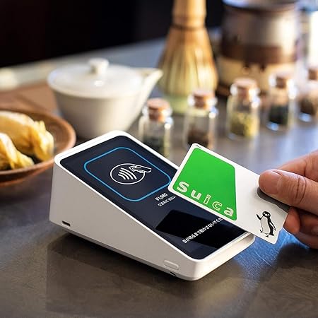 ポータブル型決済端末「Squareターミナル」の決済イメージ