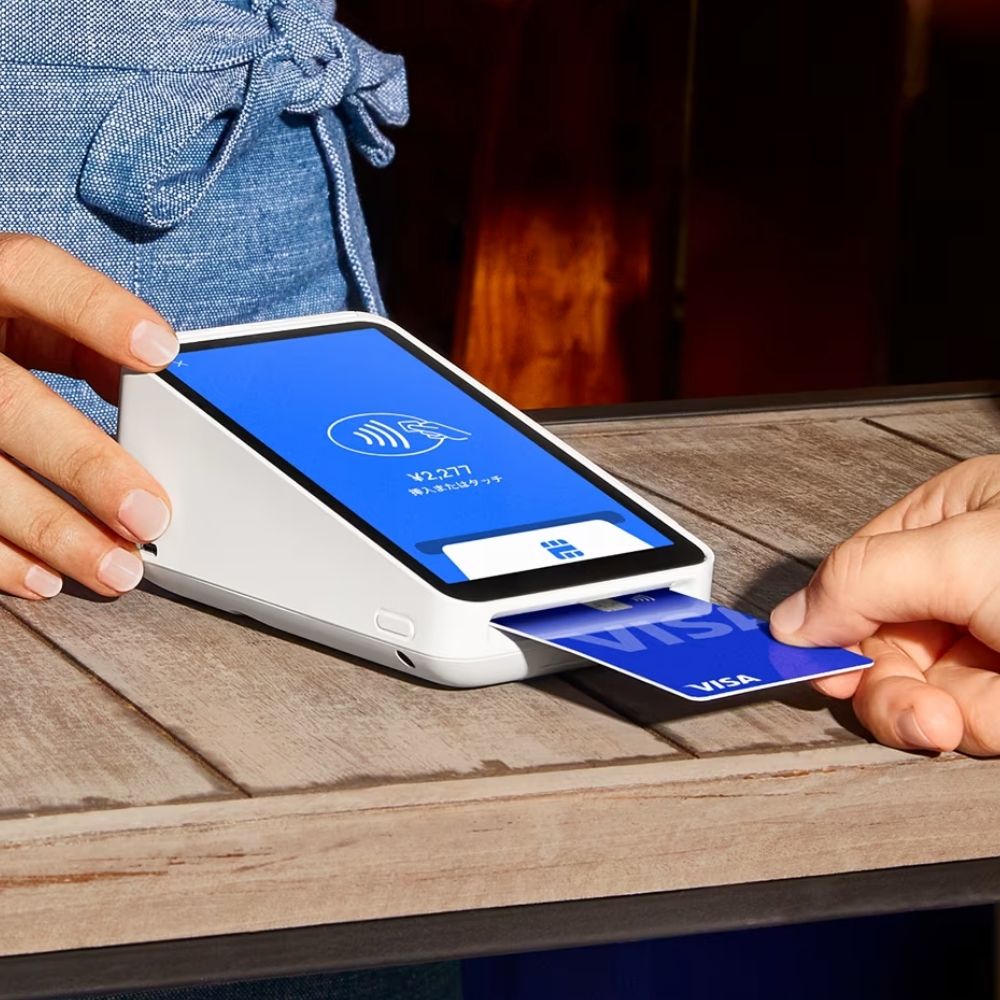 Square Terminal のカード決済イメージ